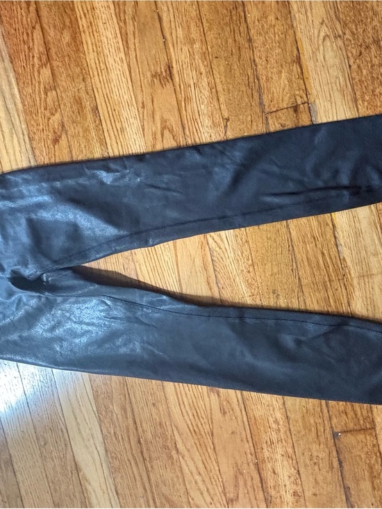 lululemon athletica Denim - Lululemon Black Shiny Leggings – Size 2